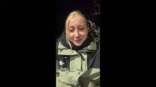 Spanish girl spitting on live