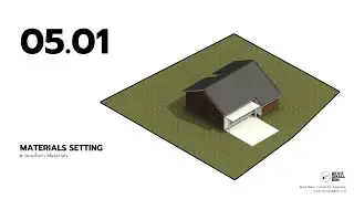 Revit Basic Course for Architectural Design - Material Setting (Preview)