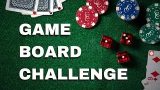 I was challenged to make a game (board) from wood.