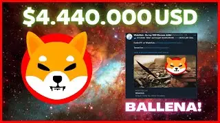 🚨 BALLENA de SHIBA INU 🚨 COMPRA $4.400.000 USD 🔥 ANTES DE LA SUBIDA???🚨 BALLENAS COMPRAN $SHIB 🤑