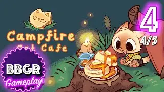 Campfire Cat Cafe - Cute Game - Review 4/5, Game Play Walkthrough No Commentary 4
