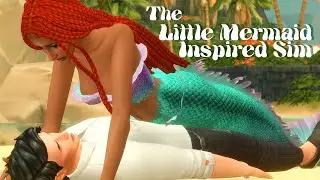The Little Mermaid "Ariel" Inspired Sim // Sims 4 CAS
