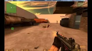 CSS Zmod - Lucky run on Lila Panic (language/cursing) (no music, no commentary)