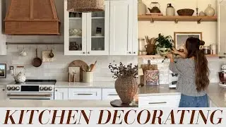 KITCHEN DECORATE WITH ME | REDECORATING AFTER THE HOLIDAYS | HOME REFRESH SERIES