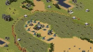 Red Alert 2 | Yuri's Revenge | 7 vs 1- extra hard ai pretty women 16 -France - allied