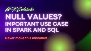 NULL Values in Spark ☹️| A Common mistake ❌ | Spark Interview Question