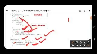 Lecture no 18 : Nesting of methods | Java Programming