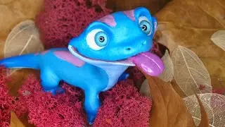 Frozen 2 - Creiamo Bruni lo Spirito del Fuoco! Cosclay Timelapse Tutorial Polymer Clay