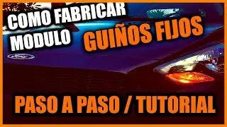 Como HACER En CASA  MÓDULOS Para DEJAR LOS GIROS FIJOS AL AUTO / PASO A PASO⚡ - !MUY FÁCIL!