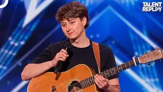 The Moment His Voice Broke the Silence | America’s Got Talent