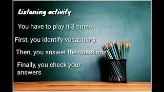 Listening activity adverbs of manner 6th grade
