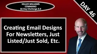 KW Command 66 Day Challenge 8.0 - Day 46 - Creating an Email Design from a Template in Command