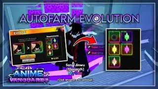 How To AFK Farm EVOLUTION (No macro file) | Anime Vanguards