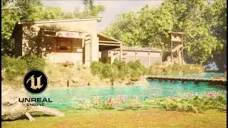 Unreal Engine 5 Cinematic Render | The River Village Environment