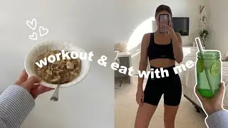 GETTING READY FOR SUMMER | what I eat in a day + workout routine! *realistic & healthy*