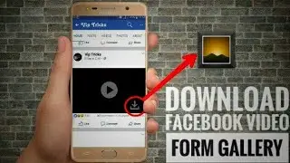 Save Facebook Videos in Gallery || just one click