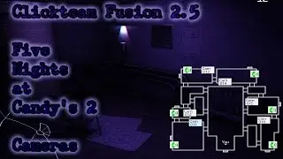 ClickTeam Fusion 2.5 - Five Nights at Candy's 2 - Cameras