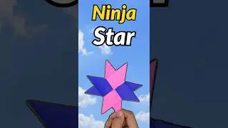 How to make a paper Ninja Star | Ninja Star tutorial 🌟