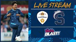 ⚪ LIVE T20 CRICKET | Derbyshire Falcons vs Northamptonshire Steelbacks