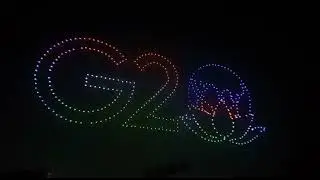 Biggest Drone Show (750 drone) in Gorakhpur ||THE CREATOR'S TUTORIAL