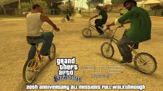 GTA San Andreas 20th Anniversary All Missions PS2 Graphics FULL GAME