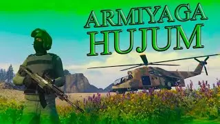 GTA 5 RP RADMIR/ARMIYAGA HUJUM (1-ETAP)/UZBEKCHA LETSPLAY