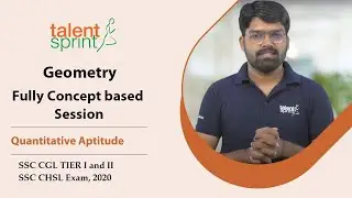 Geometry - 1 | Mathematics for SSC | SSC CGL Tier II Refresher | Quantitative Aptitude |TalentSprint
