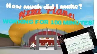 I WORKED FOR 100 MINUTES IN BLOXBURG AND GOT...//60 subscriber special!