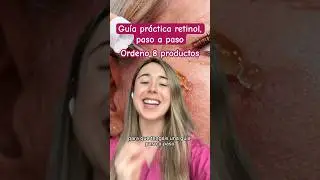 Retinol paso a paso, guía de dermatóloga 💜 #dermatologa #retinol #retinolskincare #retinolserum
