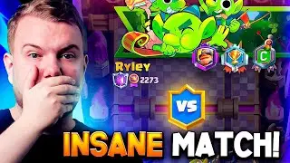 I FACED RYLEY ON LADDER IN CLASH ROYALE!