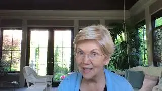 Senator Elizabeth Warren on kelli rae adams' Forever in Your Debt