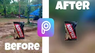 How to blur background in picsart