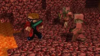 TO THE NETHER! | Mineraft Ep.3