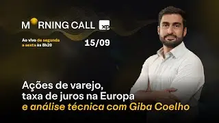 AÇÕES de varejo (LREN3, CRFB3 e VIIA3), TAXA de JUROS na Europa e análise técnica
