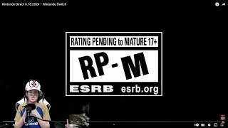 Nintendo direct blind reaction video 6/18/2024