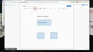 Using drawing tools in Google documents