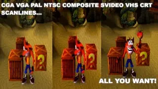 Use shaders everywhere : CRT, VHS,..