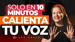 10 MINUTOS DE CALENTAMIENTO VOCAL INTENSO | EJERCICIOS CALENTAMIENTO VOCAL RÁPIDO | YEKA COACH