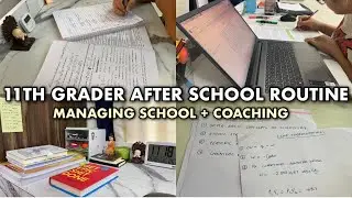 AFTER SCHOOL + COACHING ROUTINE 11TH GRADER