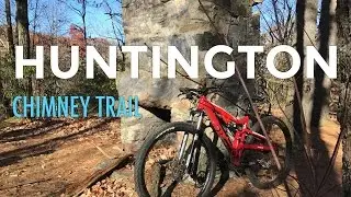 Riding the Chimney Trail in Huntington State Park: Redding, CT