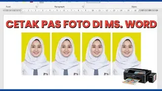 Cara Cetak Pas Foto di Word