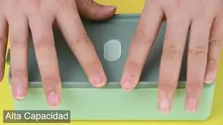 Lunch Box 2 Pisos Fiambrera Desmontable Cubiertos Incluidos