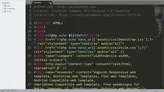 E Commerce project in Codeigniter Part 1 - Create Controller