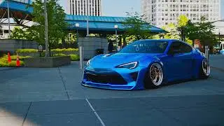 GT86 blue love nwanti|Skuraweekly|4k
