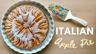 The BEST ITALIAN Apple Pie EVER - TORTA DI MELE  - .
