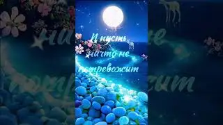 Спокойной ночи пожелаю!
