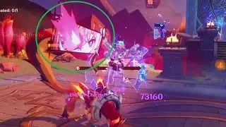 Did you know that Varesa has another burst animation?! With Slowmo! (Genshin Impact)
