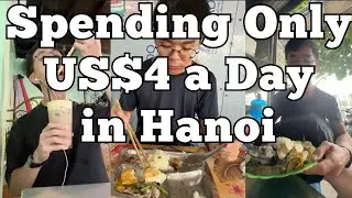 Spending Only 4 USD a Day in Vietnam - Cơm (Rice Meal), Cafe, Bánh Giò Nóng (Rice Dumpling) & Market