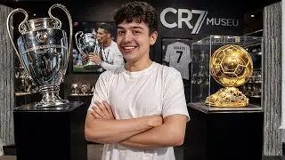 I BUILT RONALDO'S MUSEUM IN MY HOUSE!