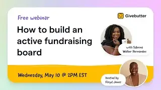 [Webinar] How to build an active fundraising board